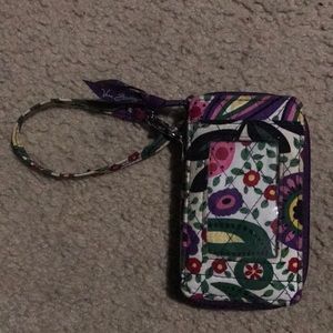 Vera Bradley wristlet barely used!